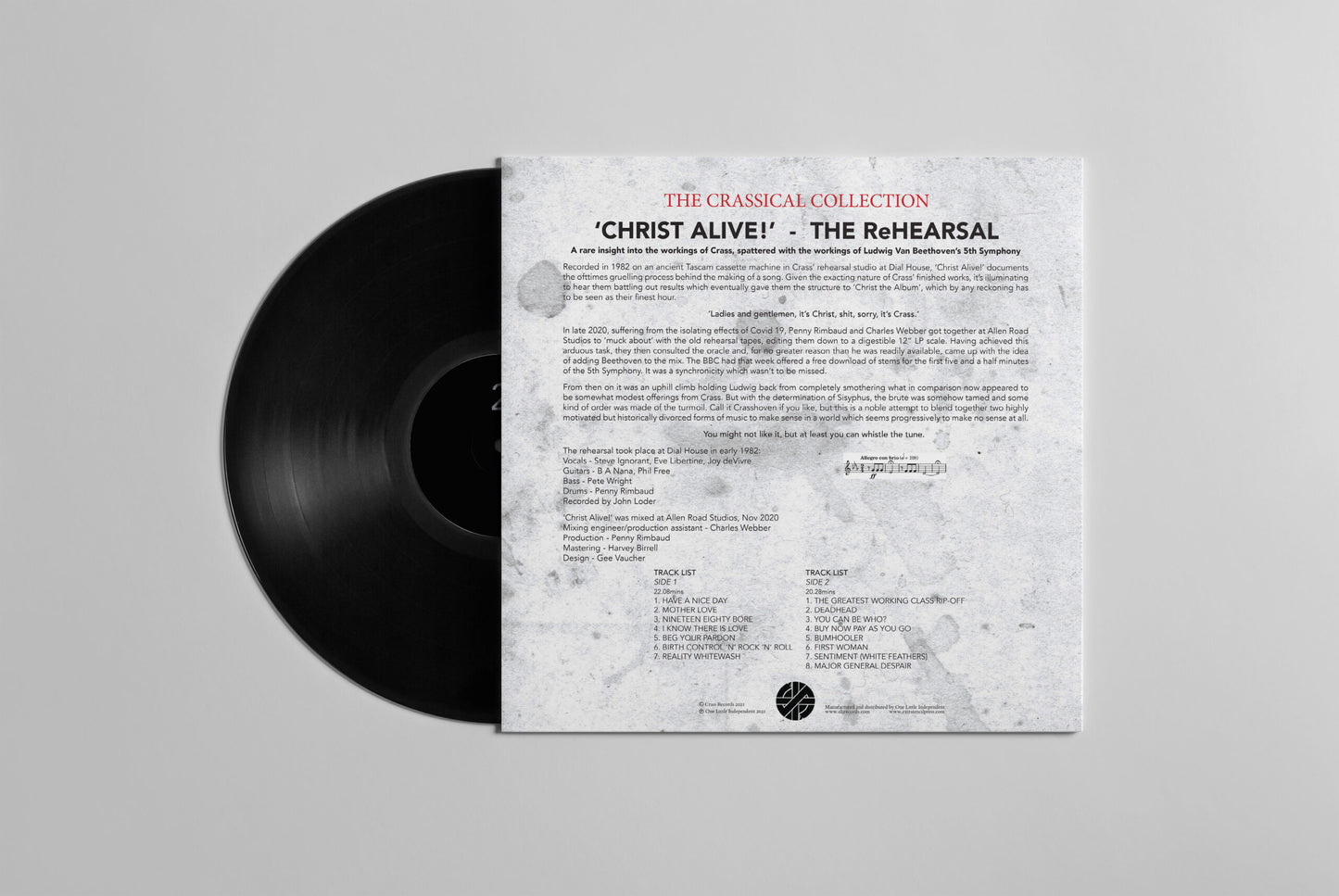 Crass - CHRIST ALIVE! - The Rehearsal