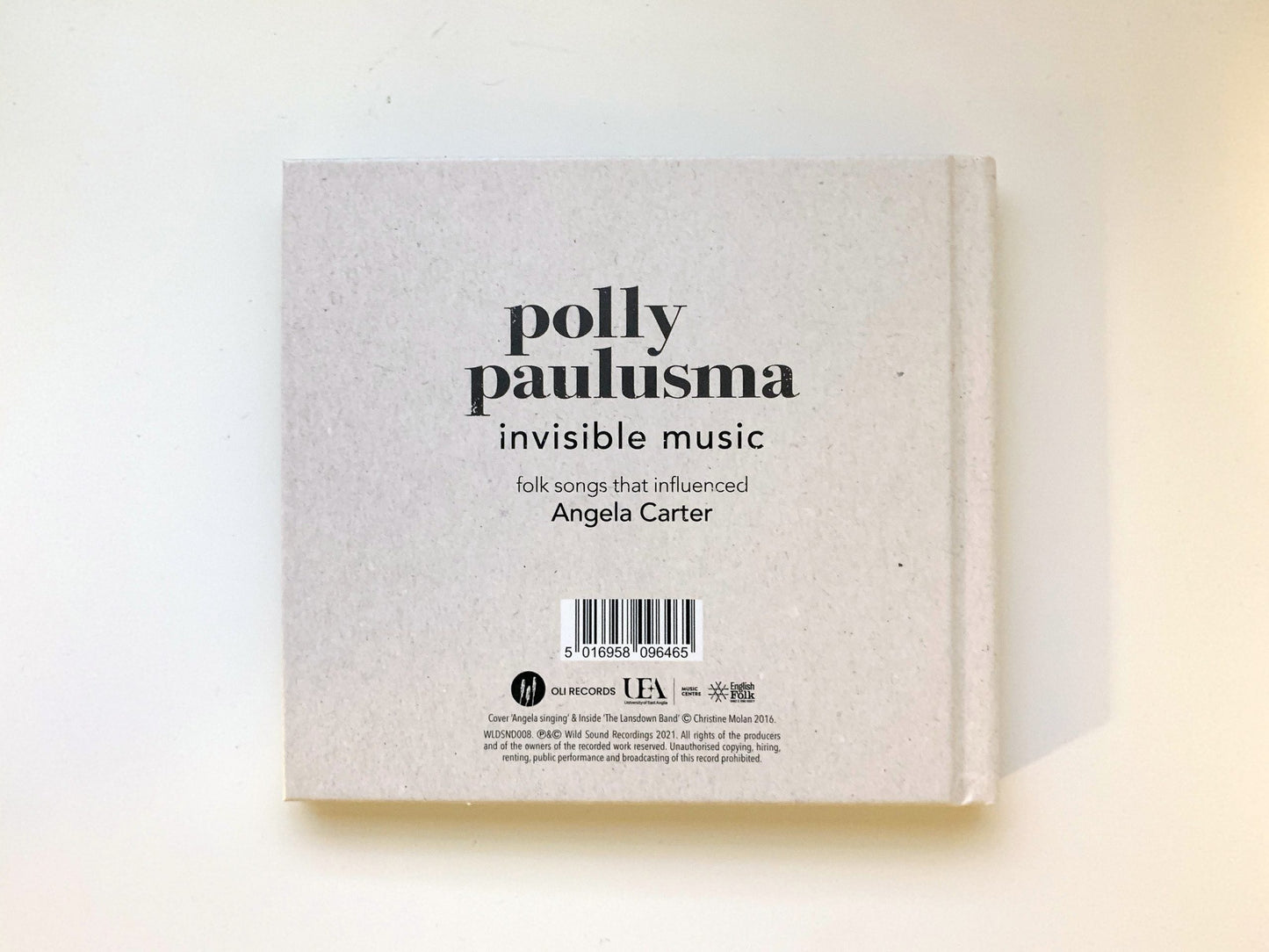 Polly Paulusma - Invisible Music - Folk Songs That Influenced Angela Carter
