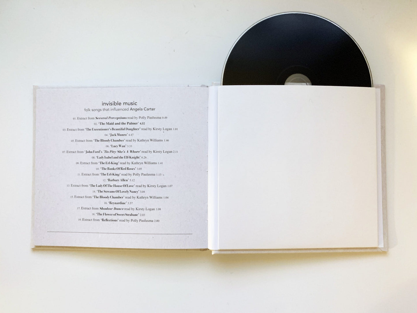 Polly Paulusma - Invisible Music - Folk Songs That Influenced Angela Carter