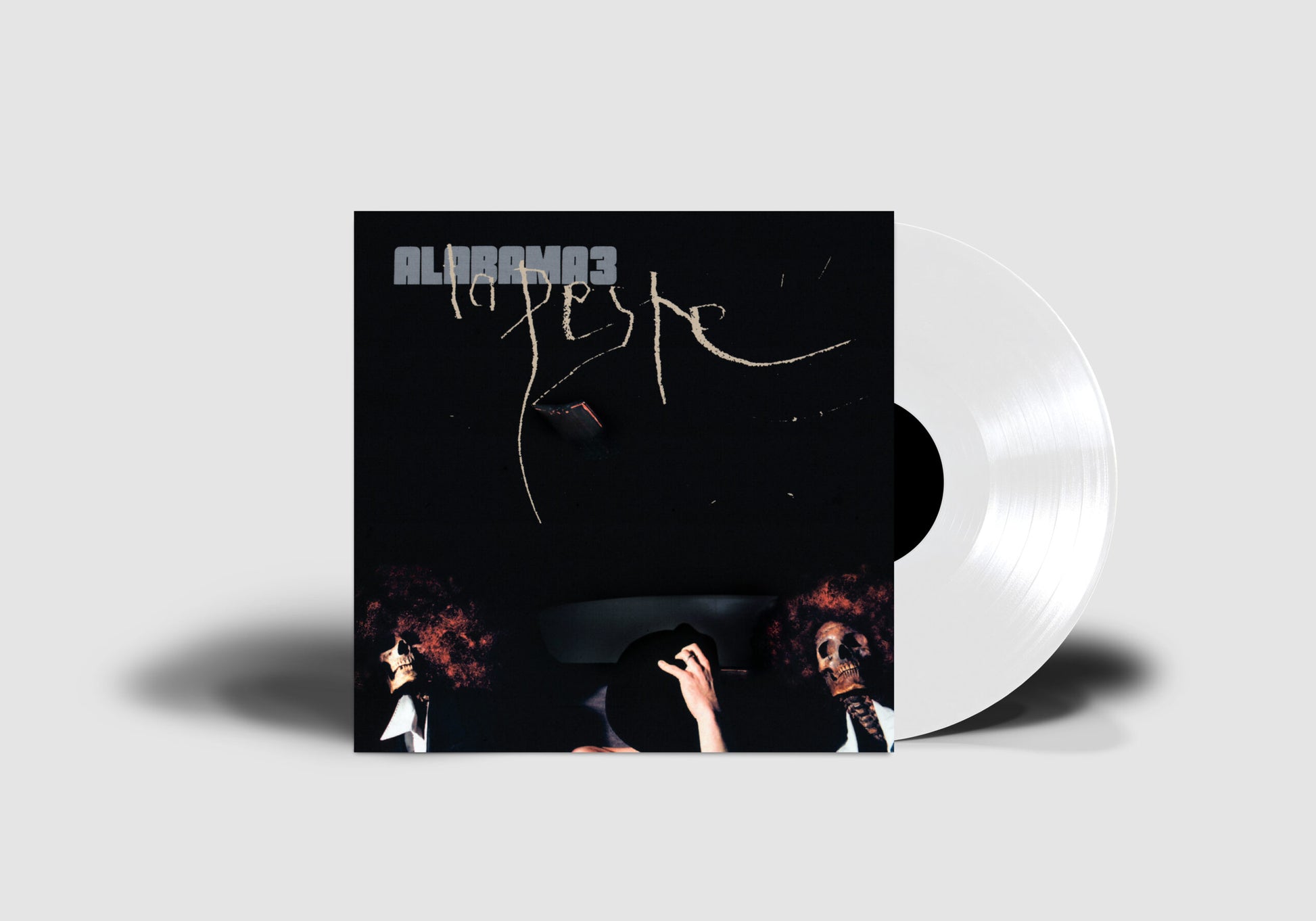 Alabama 3 - La Peste - Transaprent Vinyl - Mockup