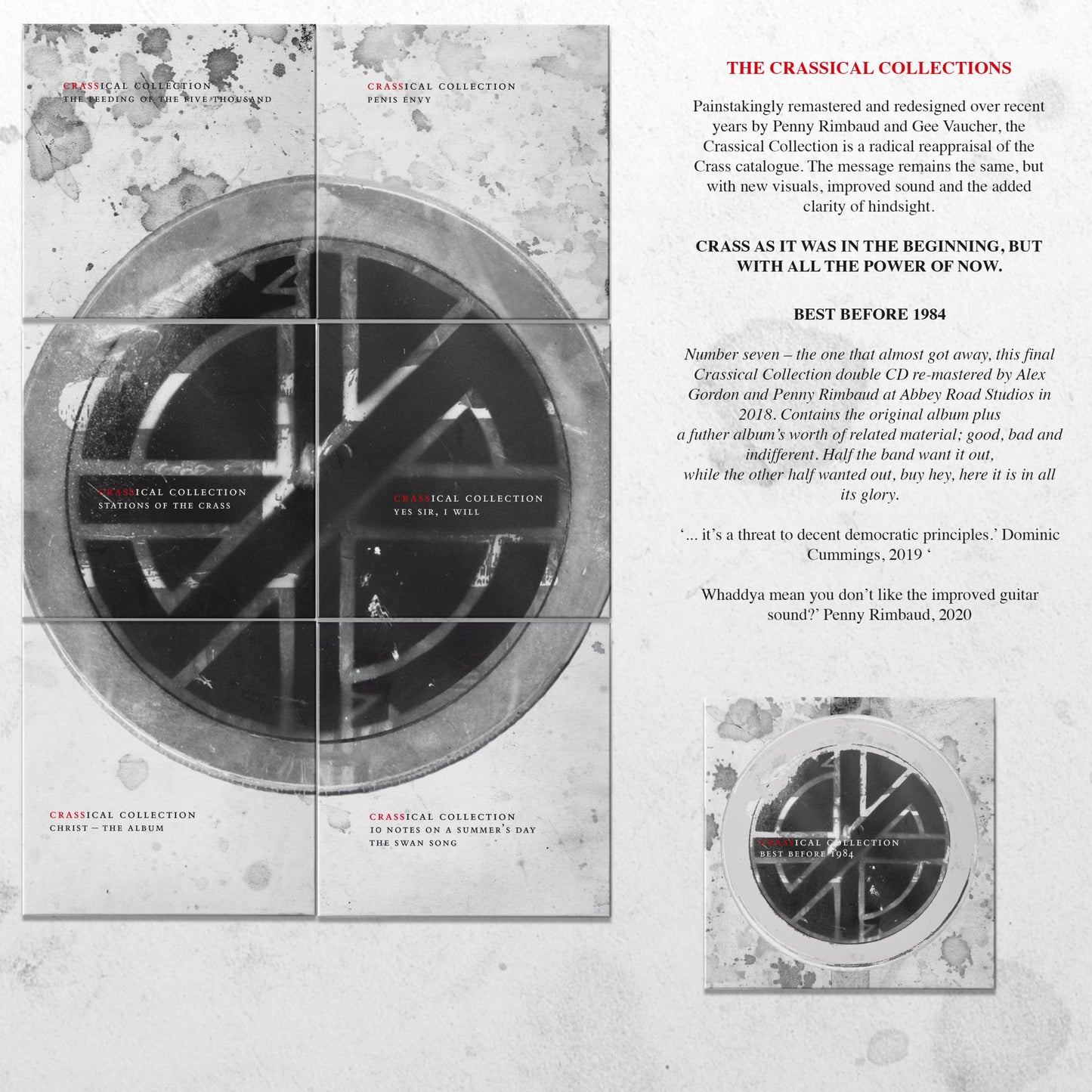 Crass - Feeding Of The Five Thousand (Crassical Collection)