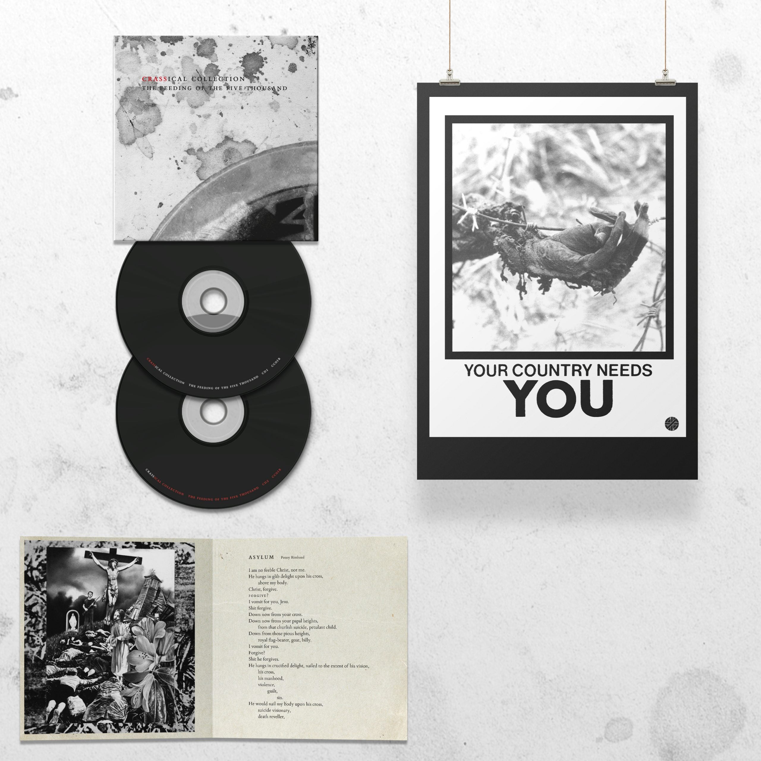 Crass - Feeding Of The Five Thousand (Crassical Collection) – OLI
