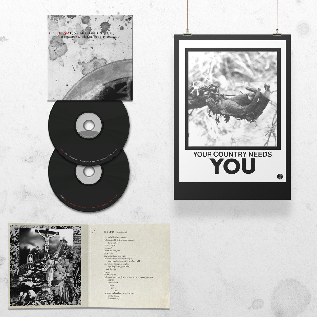 Crass - Feeding Of The Five Thousand (Crassical Collection)