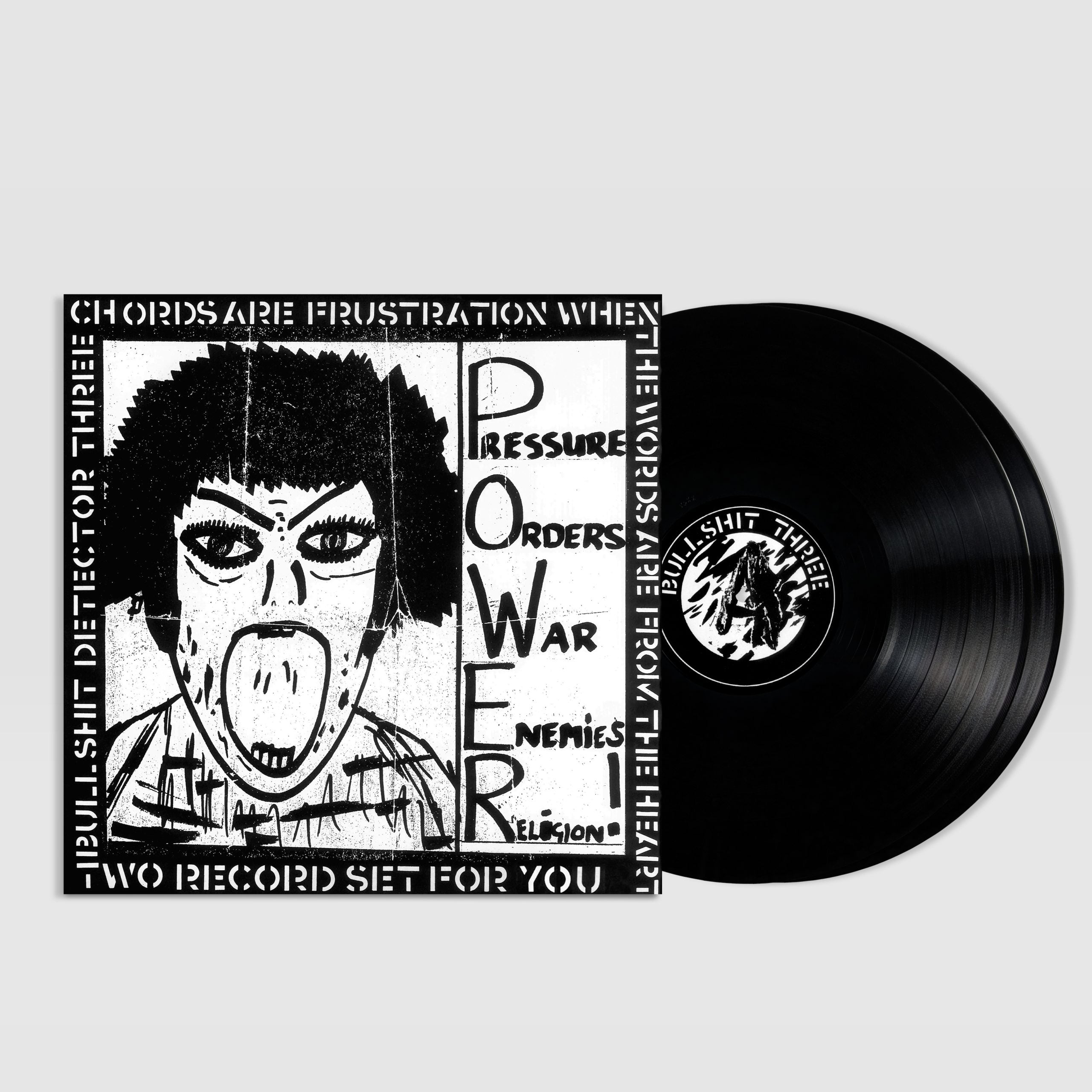 Crass - Bullshit Detector 1, 2 & 3 – OLI Records