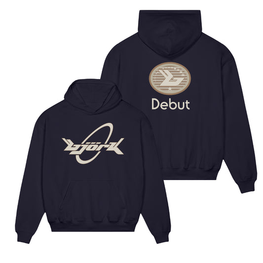 Official Debut Logo Hoodie (Navy Blue)