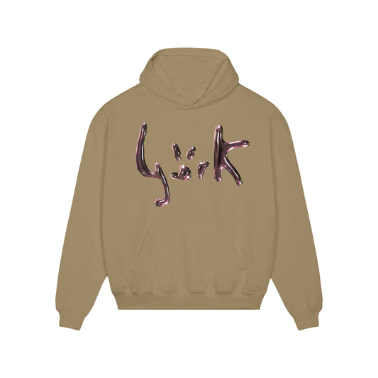 Official Bubble Logo Hoodie (Sand) (SOLD OUT)