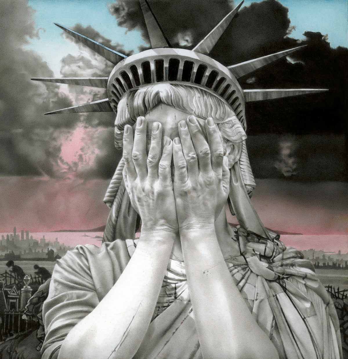 Gee Vaucher - Oh America (Digital Print)