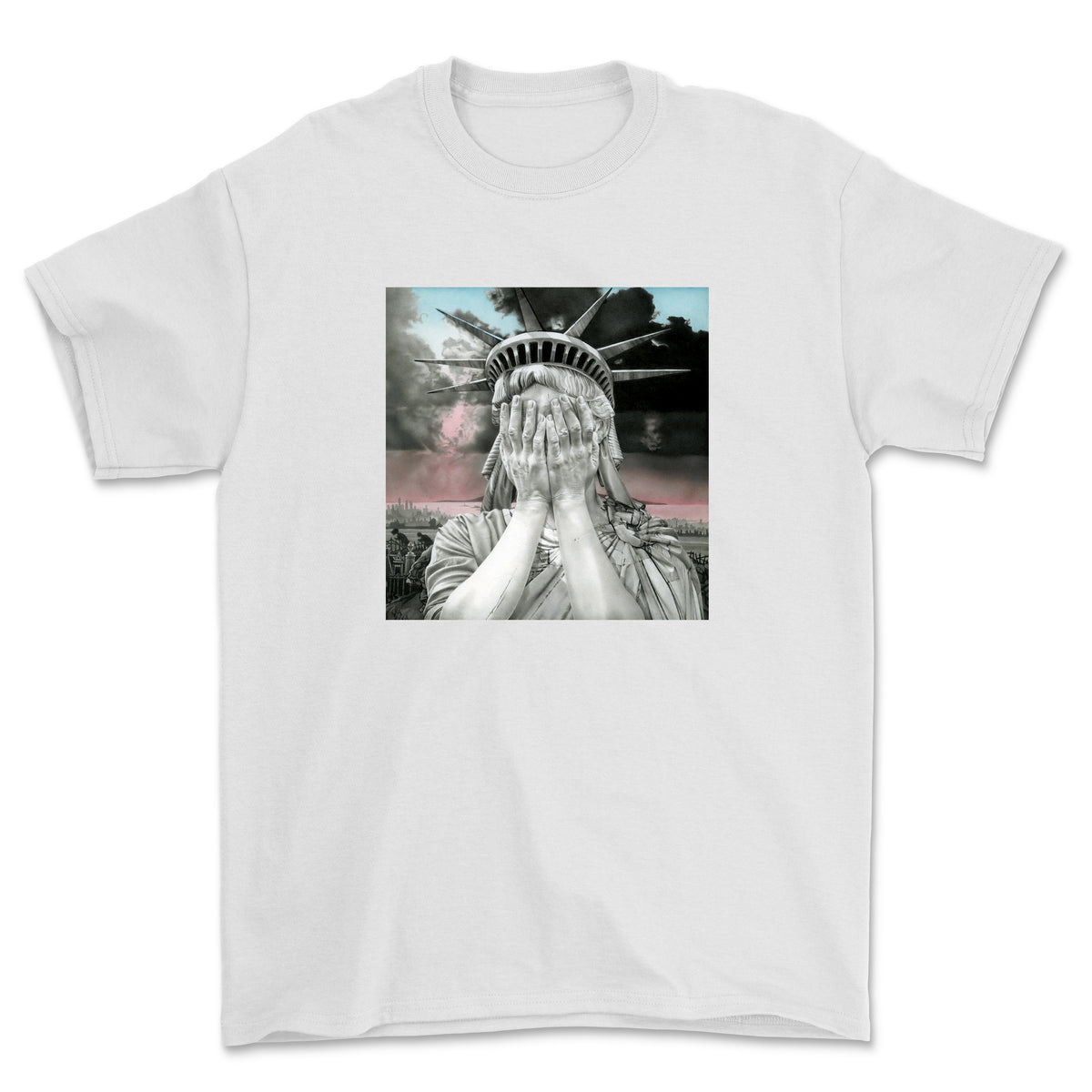 Gee Vaucher - Oh America (White/Black)