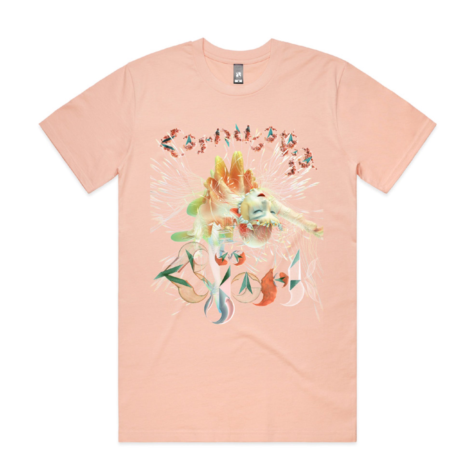 Official Pink Post Logo T-shirt (Blue) – OLI Records