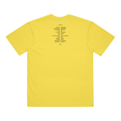 Official Vulnicura Album Cover T-shirt (Yellow - Custom Dyed)