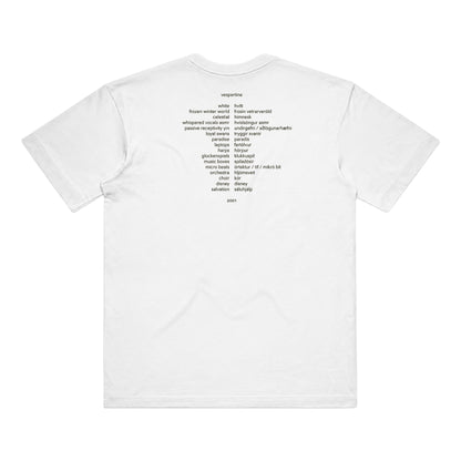 Official Vespertine Album Cover T-shirt (White)