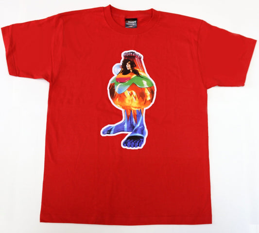 Official Björk T-Shirt - Volta - Red